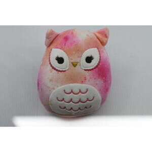 Squishmallows Pink Owl Plush Kellytoy Jazwares Soft Stuffed Animal